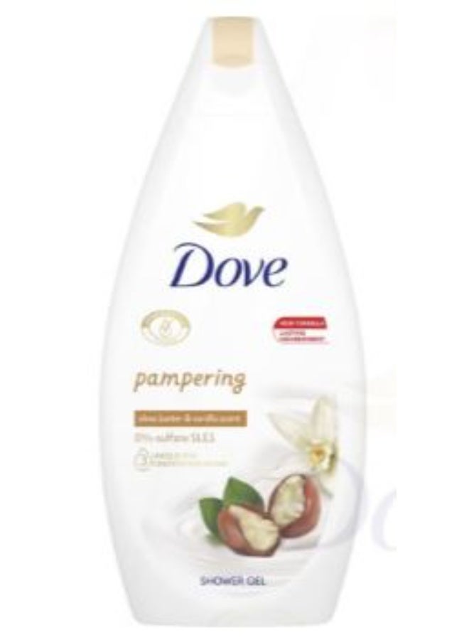 Dove Purely Pampering Shea Butter And Warm Vanilla Body Wash 500 ML - Image 3
